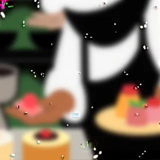 PG sample 3 of 4 for the prompt "a chef's display of ingredients and pastry creations"
